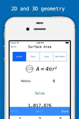 Math Buddy - Algebra and Geometry HW Helper screenshot 3