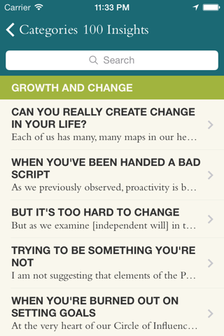 FranklinCovey Living the 7 Habits screenshot 3