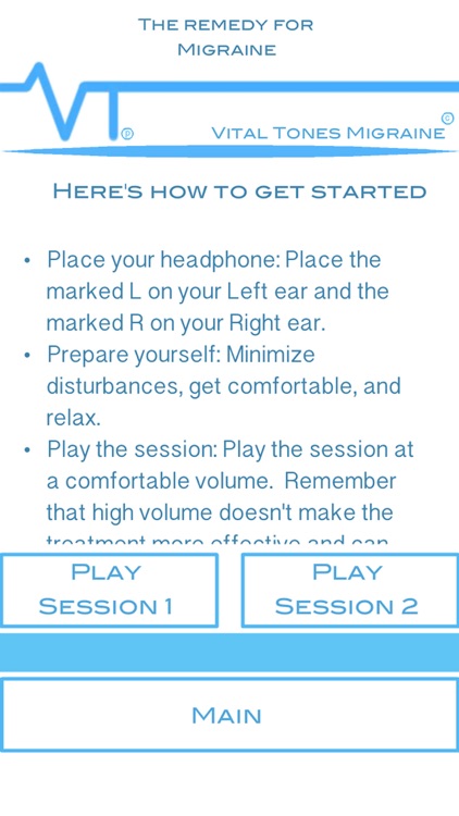 Vital Tones Migraine Pro