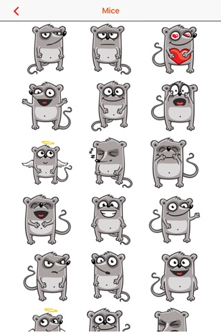 Rat Emojis screenshot 3
