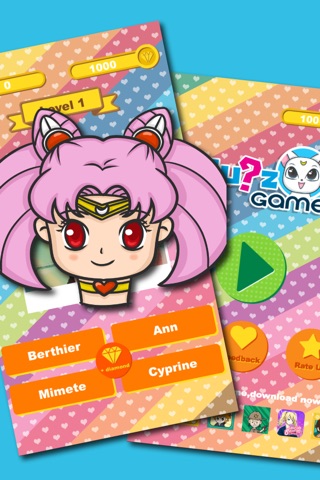 Quiz Game Moon Version 2016 - Japan Trivia Sailor Game Free screenshot 2