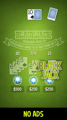 Game screenshot Blackjack 21 - ENDLESS & FREE mod apk