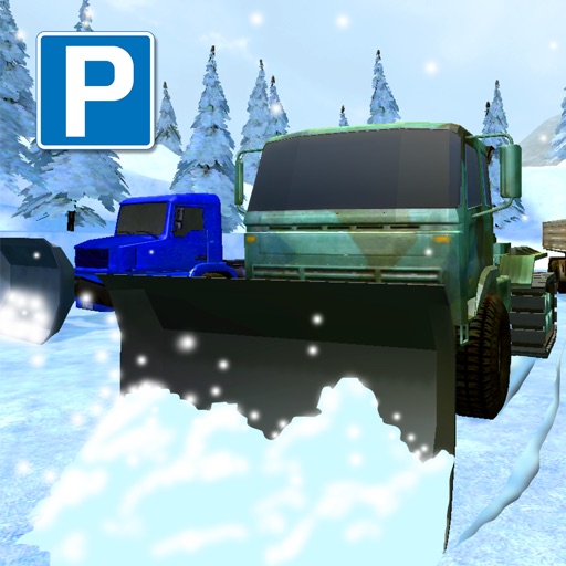 3D Snow Plow Truck Parking PRO - Full eXtreme Winter 4x4 Trucker Version icon