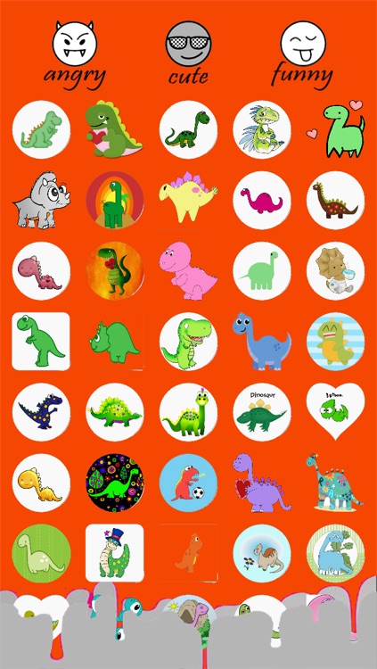 Dinomania Free Stickers for WhatsApp & Viber!