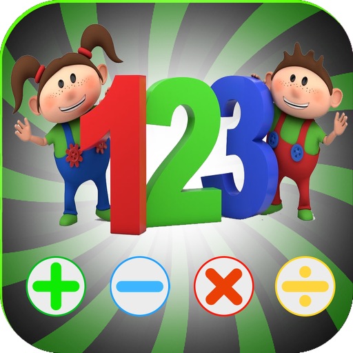 Kids Numbers and Maths Icon