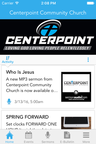 Centerpoint Community Church screenshot 2