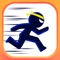 If you are fond of Stickman racing, stunts, sprint, doodle, adventure and action games in general then you will definitely love Stickman Line Running