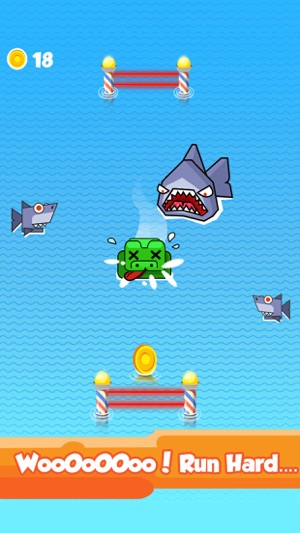 Splish and Splash Pong – Duck Swims with Hungry Sharks(圖4)-速報App