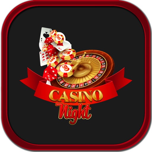 Casino Double U on Night - Free Classic Slots icon
