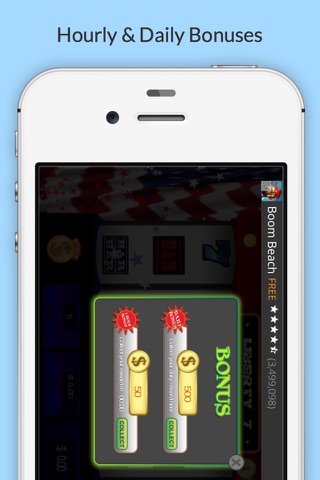 Liberty 7 Slot Machine screenshot 2