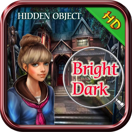 Hidden Object Bright Dark Icon