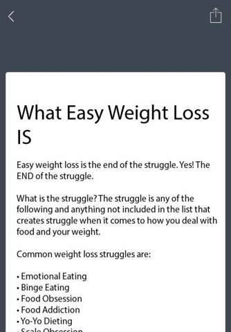 Easy Weight Loss That Lasts - End Emotional Eating For Good! screenshot 2