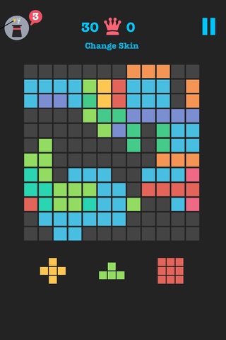 12x12 Puzzle Game: Ultimate Blocks Sticky Shape Classic Deluxe (10/10 TetroCrate Balls Rush) screenshot 4