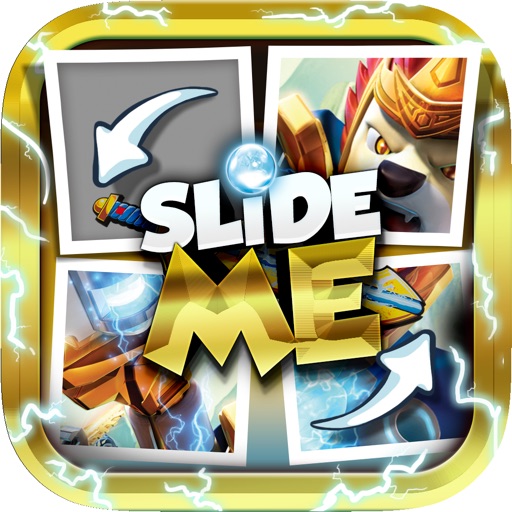 Slide Me Puzzle : Legends of Chima Quiz Picture Games icon