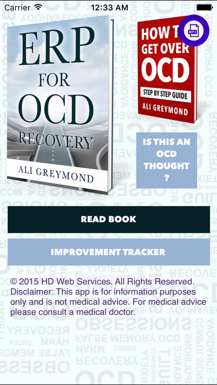 ERP For OCD - Exposure  Response Prevention For Obsessive Compulsive Disorder Recovery.