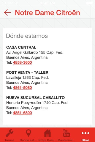 Citroen NotreDame - Servicio Taller Post-Venta screenshot 3