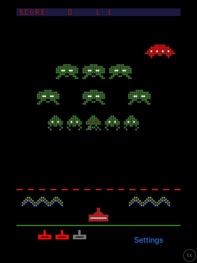 Attack Of The Martians, game for IOS