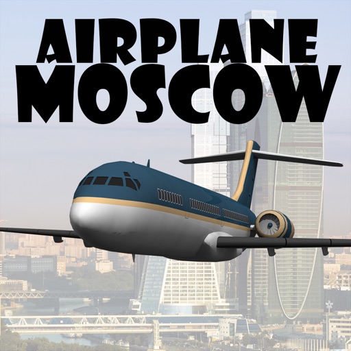 Airplane Moscow Icon