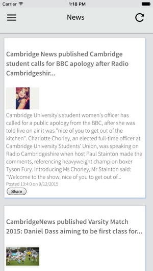 Cambridge local news(圖1)-速報App