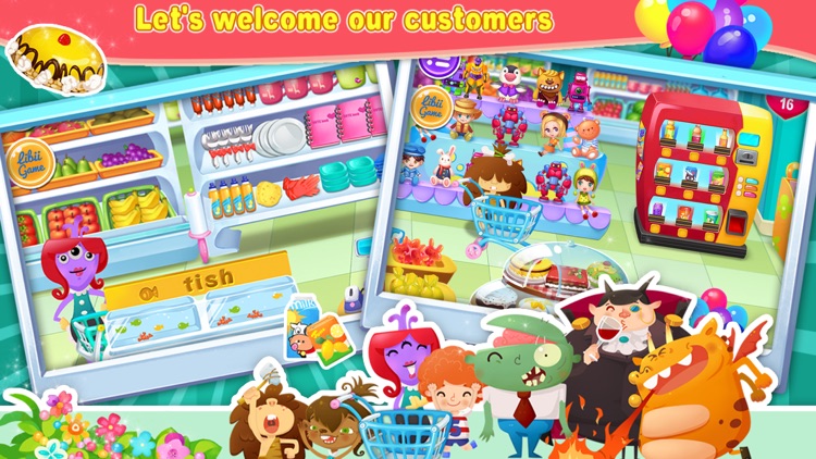 Candy's Supermarket - Kids Educational Games