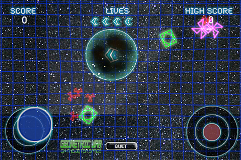 Geometric War In The Outer Space - náhled