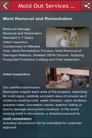 Mold Out Services by Dryfast screenshot 2
