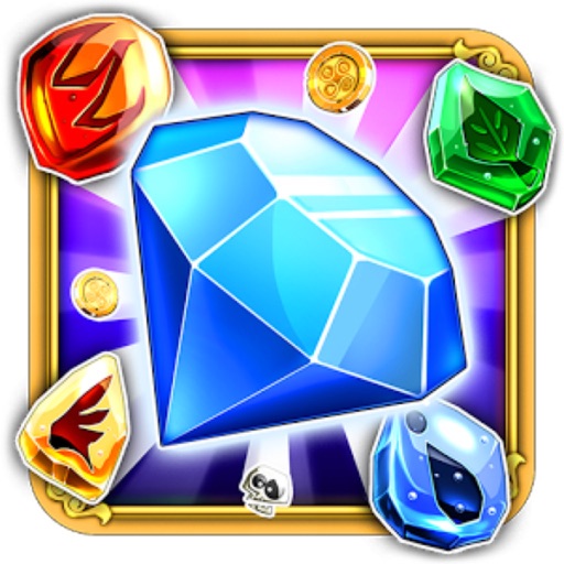 Diamond Match Fun - Matching three in a row Jewel Icon