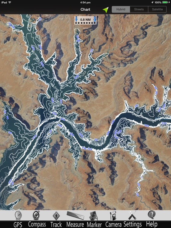 Lake Powell Nautical Chart Pro