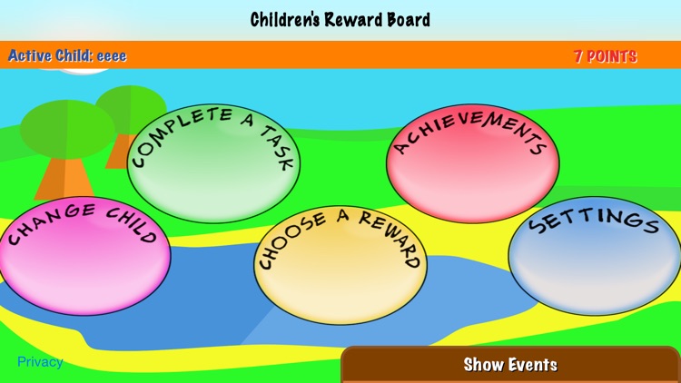 Children's Reward Board