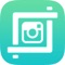 Square and repost is the best app to crop full photos to a square size