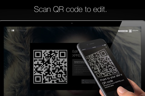 XPRS - Edit your site on the go. screenshot 2