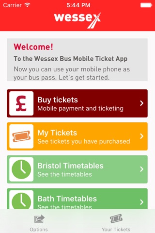 Wessex Bus M-Tickets screenshot 2