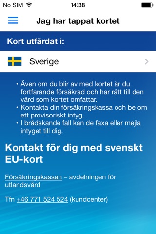 European Health Insurance Card -The official EU app screenshot 4