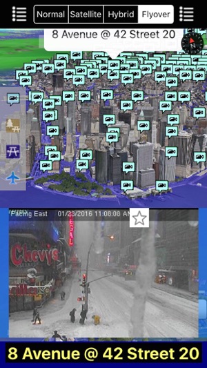 New York/NYC NOAA Radar with Traffic Cameras 3D Pro(圖2)-速報App