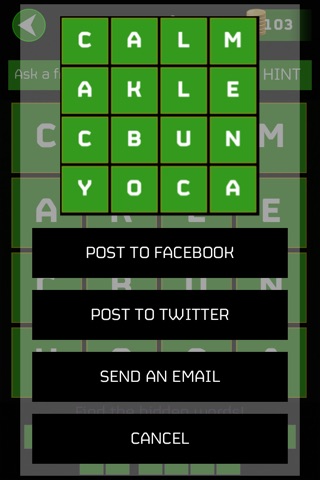 Word Maker Block Puzzle - cool hidden word search game screenshot 2