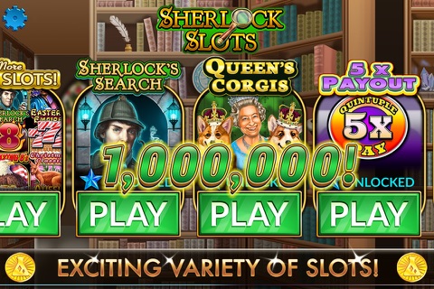 Sherlock Slots Casino screenshot 2