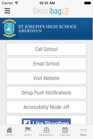 St Joseph's High School Aberdeen - Skoolbag screenshot 4