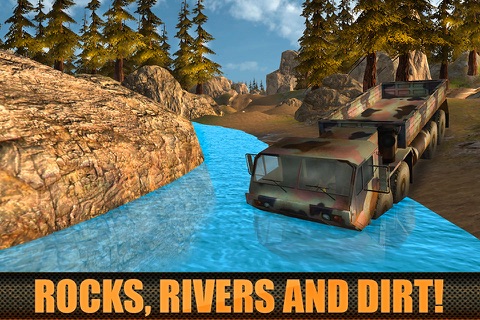 Army Truck Offroad Driver 3D screenshot 2