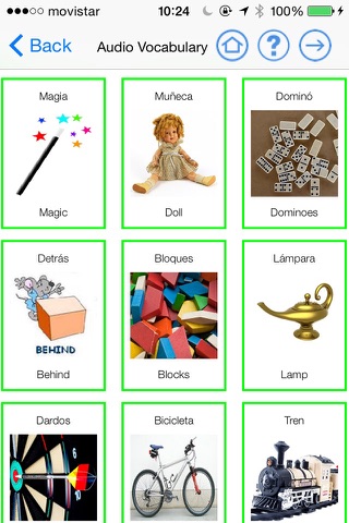 English Primero de Primaria Trimestre 2 Level Starters 2 for iPhone screenshot 3