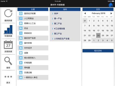 数据滁州 for iPad screenshot 3