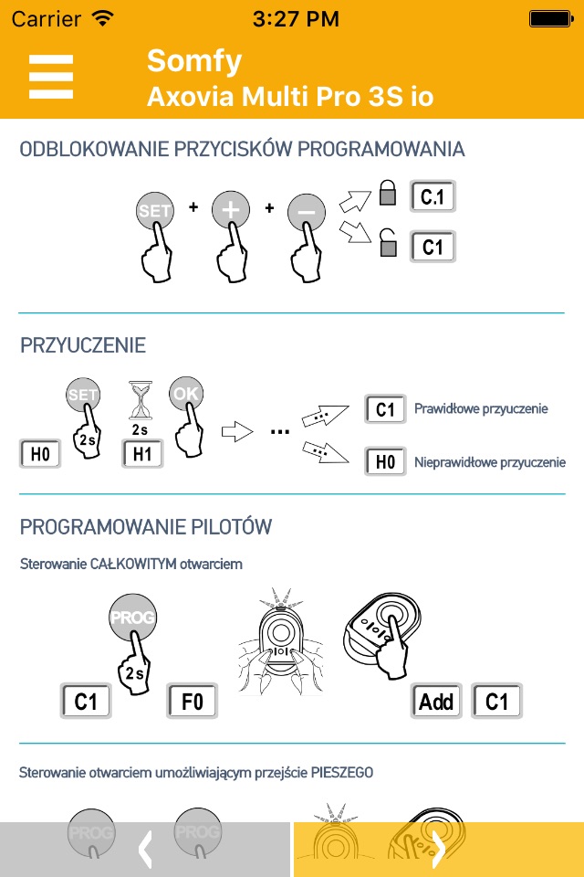 Somfy - poradnik instalatora screenshot 3