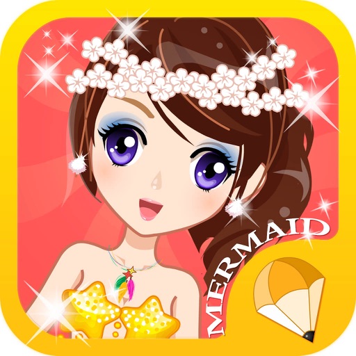 Cute Little Mermaid - Princess Salon Girl Games