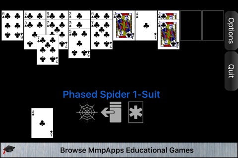 Phased Spider Solitaire screenshot 3