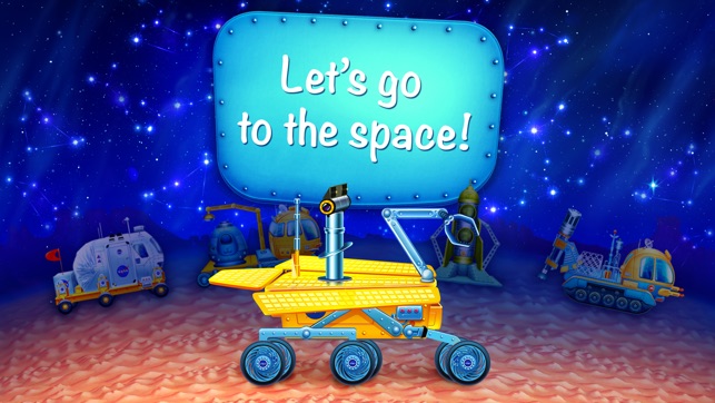 Tiny space vehicles LITE: cosmic cars for kids(圖1)-速報App