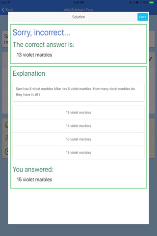 AbiTalk Classroom Lower Grade Math Word Problem screenshot 3