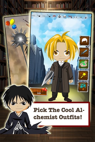 FMA Anime DressUp Games - Manga Maker For Kids FullMetal Alchemist Edition screenshot 4