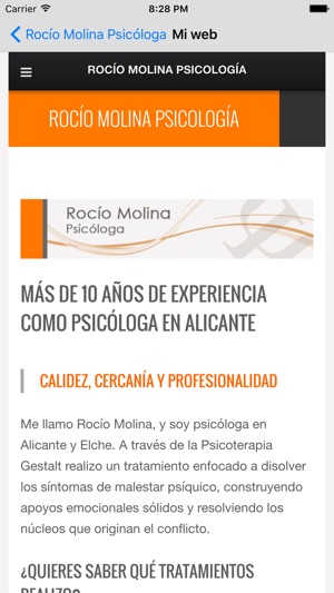 Rocío Molina Psicología