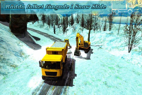 Snow Excavator Simulator: snowplow real driving screenshot 4