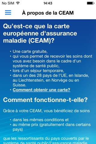 European Health Insurance Card -The official EU app screenshot 2