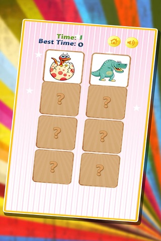 Dino Match Cards - Dinosaur Matching Pairs Memory Games for Kids screenshot 3